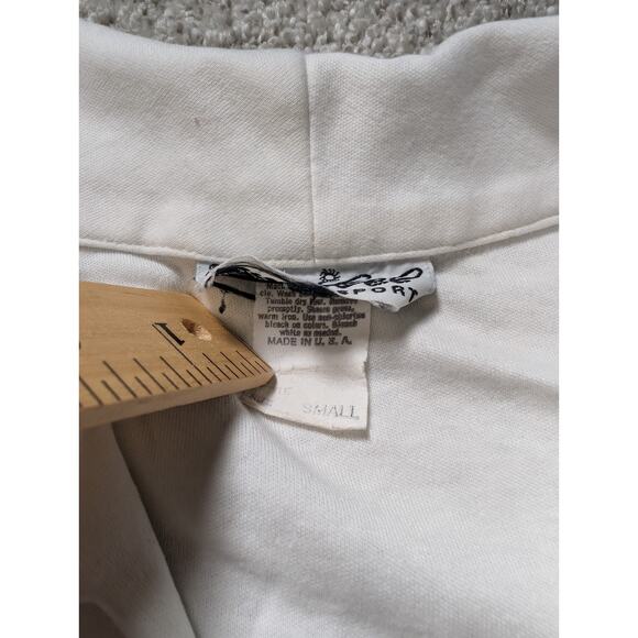 Vtg Made In USA Women’s V neck T Shirt Polo Size Small Sanibel Sports - Picture 3 of 5